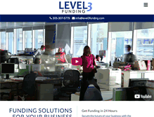 Tablet Screenshot of level3funding.com